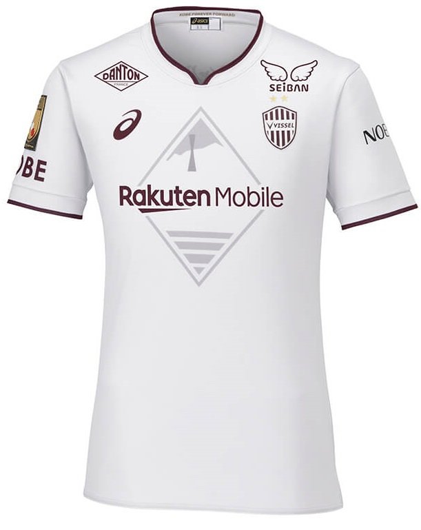 Camisa II Vissel Kobe 2024 Asics oficial 